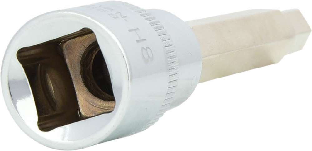 Produktbild KS Tools 1/2 Zoll CHROMEplus Bit-Stecknuss Innensechskant lang Schlüsselweite 8 mm bild 3