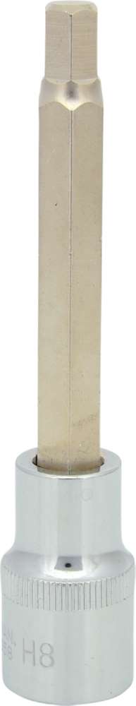 Produktbild KS Tools 1/2 Zoll CHROMEplus Bit-Stecknuss Innensechskant lang Schlüsselweite 8 mm bild 7