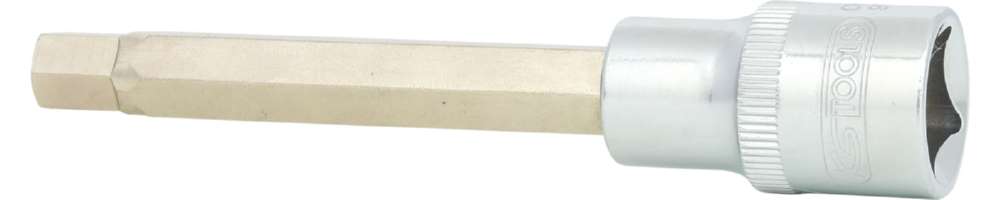 Produktbild KS Tools 1/2 Zoll CHROMEplus Bit-Stecknuss Innensechskant lang Schlüsselweite 9 mm bild 2