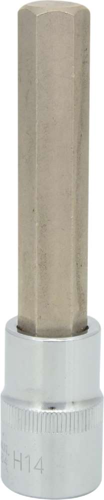 Produktbild KS Tools 1/2 Zoll CHROMEplus Bit-Stecknuss Innensechskant lang Schlüsselweite 14 mm bild 7