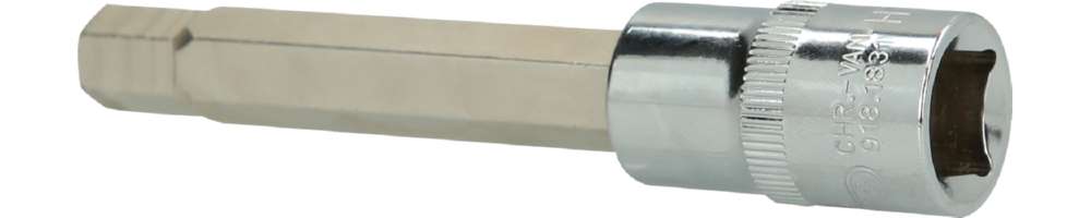 Produktbild KS Tools 1/2 Zoll CHROMEplus Bit-Stecknuss Innensechskant lang 11 mm