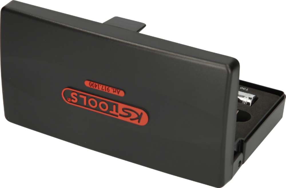 Produktbild KS Tools 1/4 Zoll CHROMEplus Bit-Stecknuss-Satz mit Gelenk Torx 8 Teile T8-T40 bild 3