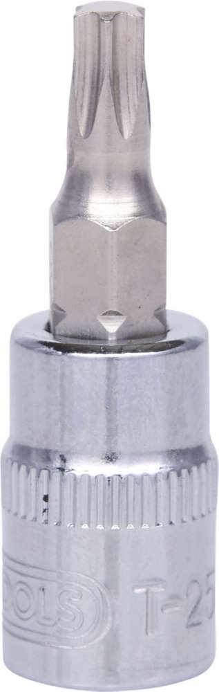 Produktbild KS Tools 1/4 Zoll CHROMEplus Bit-Stecknuss Torx Profilgrösse T25 bild 6