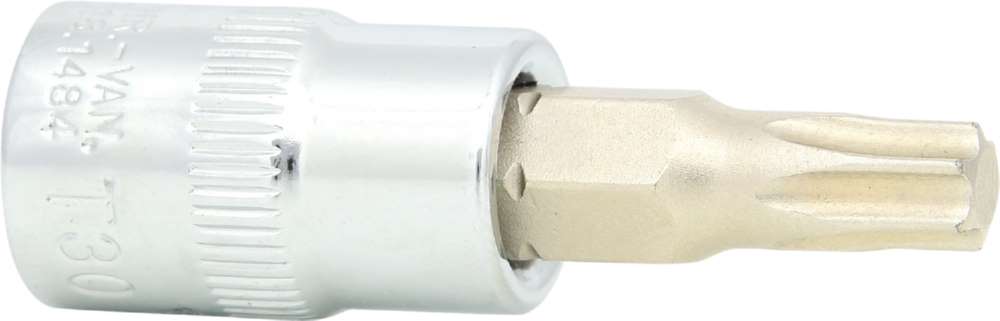 Produktbild KS Tools 1/4 Zoll CHROMEplus Bit-Stecknuss Torx T30 bild 4