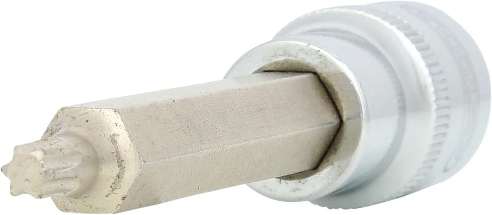 Produktbild KS Tools 1/2 Zoll CHROMEplus Bit-Stecknuss Torx lang Profilgrösse T30