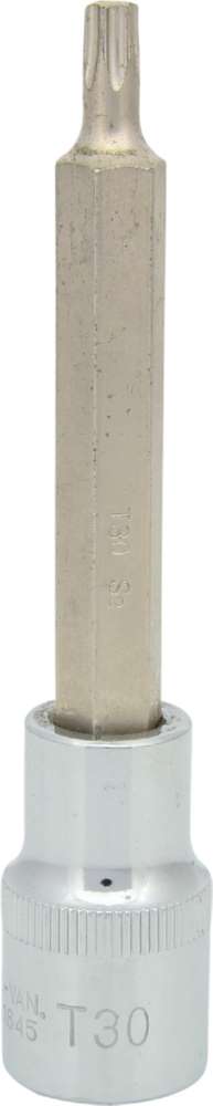 Produktbild KS Tools 1/2 Zoll CHROMEplus Bit-Stecknuss Torx lang Profilgrösse T30 bild 7