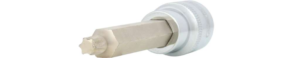 Produktbild KS Tools 1/2 Zoll CHROMEplus Bit-Stecknuss Torx lang Profilgrösse T40
