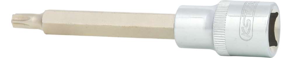 Produktbild KS Tools 1/2 Zoll CHROMEplus Bit-Stecknuss Torx lang Profilgrösse T40 bild 2