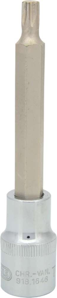 Produktbild KS Tools 1/2 Zoll CHROMEplus Bit-Stecknuss Torx lang Profilgrösse T40 bild 6