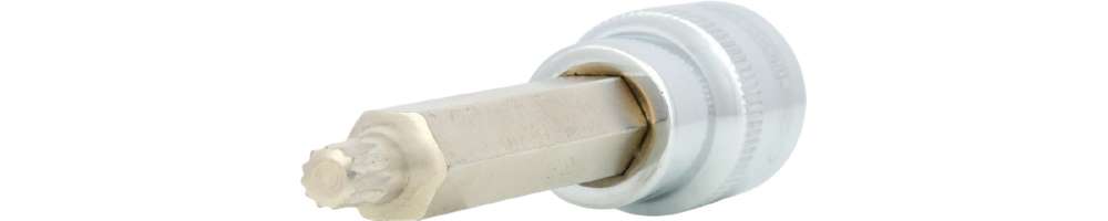 Produktbild KS Tools 1/2 Zoll CHROMEplus Bit-Stecknuss XZN lang M6