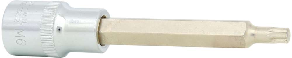 Produktbild KS Tools 1/2 Zoll CHROMEplus Bit-Stecknuss XZN lang M6 bild 4