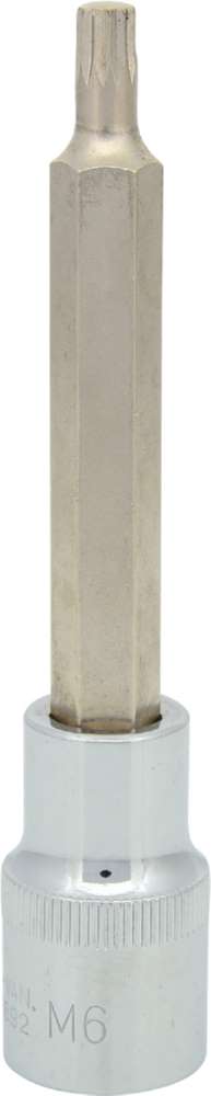Produktbild KS Tools 1/2 Zoll CHROMEplus Bit-Stecknuss XZN lang M6 bild 7