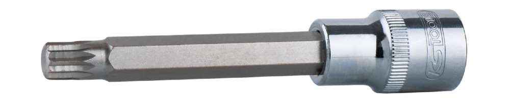 Produktbild KS Tools 1/2 Zoll CHROMEplus Bit-Stecknuss XZN lang M6 bild 9