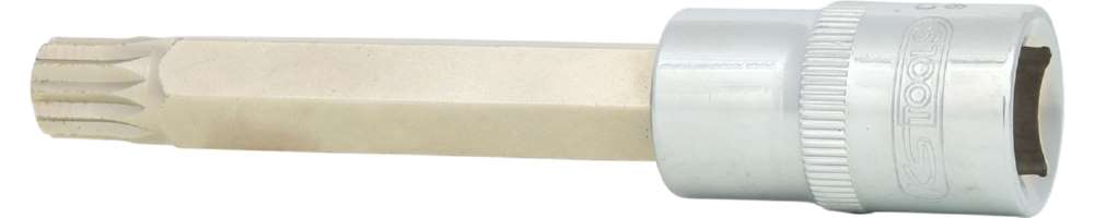 Produktbild KS Tools 1/2 Zoll CHROMEplus Bit-Stecknuss XZN lang M12 bild 2