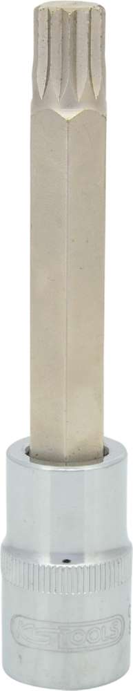 Produktbild KS Tools 1/2 Zoll CHROMEplus Bit-Stecknuss XZN lang M12 bild 5