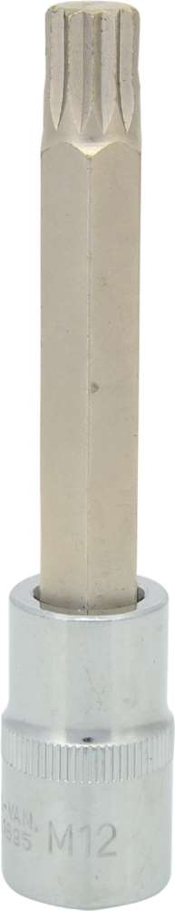 Produktbild KS Tools 1/2 Zoll CHROMEplus Bit-Stecknuss XZN lang M12 bild 7
