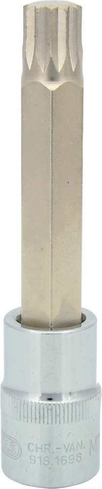 Produktbild KS Tools 1/2 Zoll CHROMEplus Bit-Stecknuss XZN lang M14 bild 6