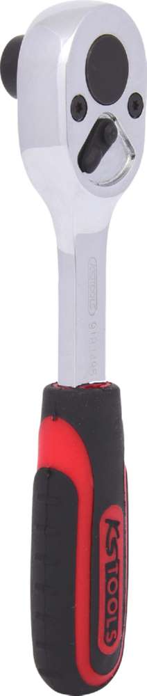 Produktbild KS Tools 1/4 Zoll CHROMEplus Bit Umschalt Knarre 115mm bild 4