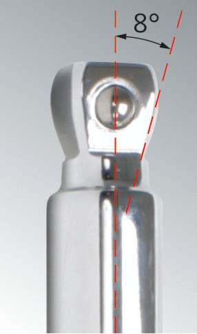 Produktbild KS Tools 1/4 Zoll + 3/8 Zoll + 1/2 Zoll CHROMEplus Kipp-Verlängerungs-Satz 9 Teile bild 2