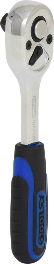 Produktbild KS Tools 1/4 Zoll CHROMEplus Mini-Umschaltknarre 72 Zahn bild 8