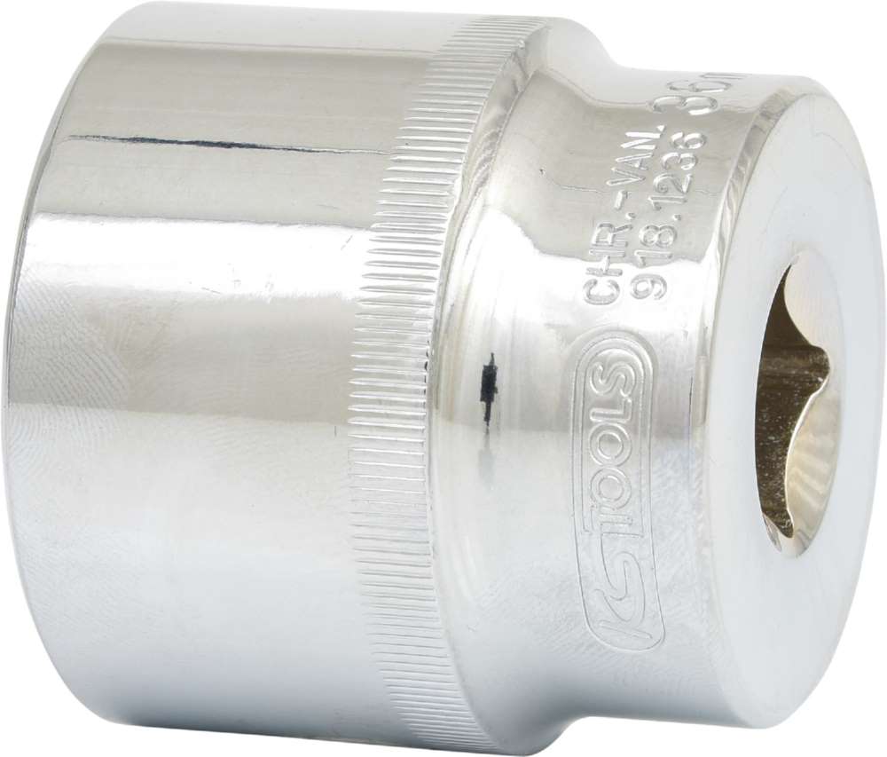 Produktbild KS Tools 1/2 Zoll CHROMEplus 6-kant-Stecknuss Schlüsselweite 36 mm bild 2