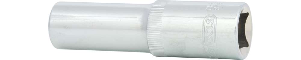 Produktbild KS Tools 1/2 Zoll CHROMEplus Sechskant-Stecknuss lang Schlüsselweite 13 mm bild 2