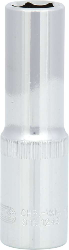 Produktbild KS Tools 1/2 Zoll CHROMEplus Sechskant-Stecknuss lang Schlüsselweite 13 mm bild 6