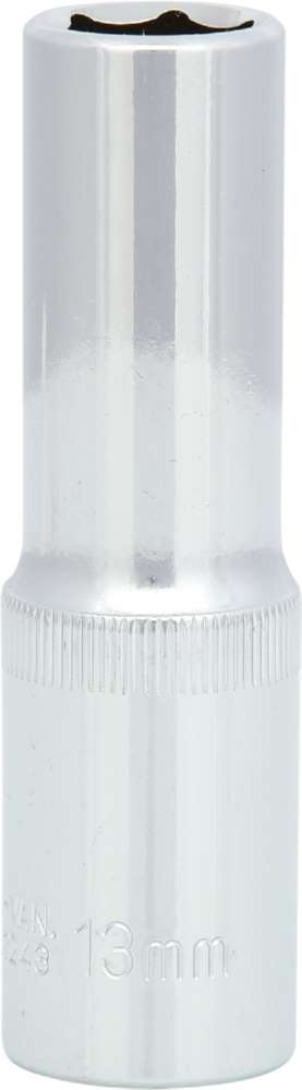 Produktbild KS Tools 1/2 Zoll CHROMEplus Sechskant-Stecknuss lang Schlüsselweite 13 mm bild 7