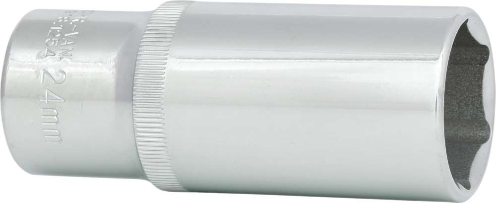Produktbild KS Tools 1/2 Zoll CHROMEplus Sechskant-Stecknuss lang Schlüsselweite 24 mm bild 4