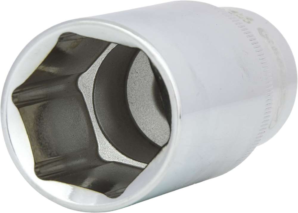 Produktbild KS Tools 1/2 Zoll CHROMEplus Sechskant-Stecknuss lang Schlüsselweite 27 mm