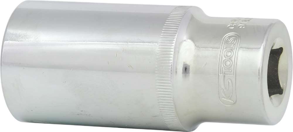 Produktbild KS Tools 1/2 Zoll CHROMEplus Sechskant-Stecknuss lang Schlüsselweite 27 mm bild 2