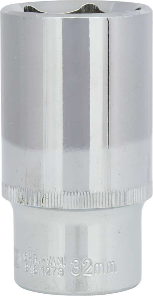Produktbild KS Tools 1/2 Zoll CHROMEplus Sechskant-Stecknuss lang Schlüsselweite 32 mm bild 8