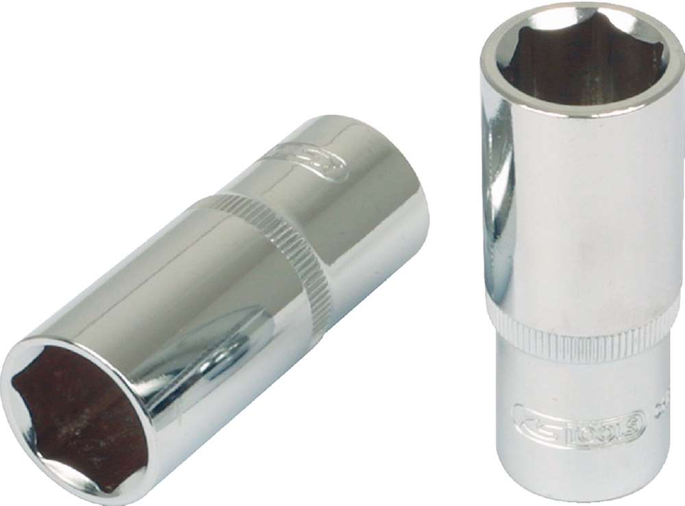 Produktbild KS Tools 3/8 Zoll CHROMEplus Sechskant-Stecknuss lang Schlüsselweite 7 mm