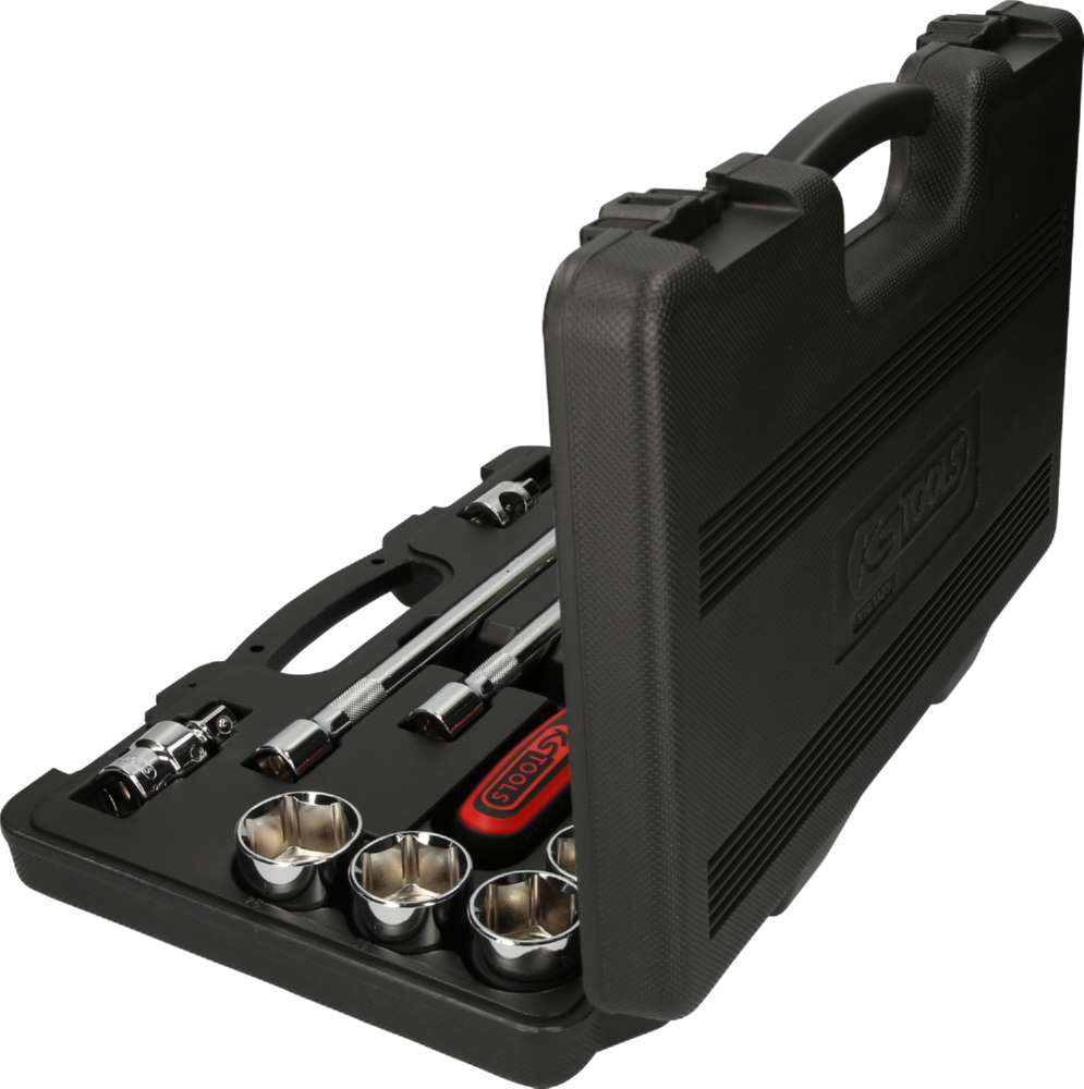 Produktbild KS Tools 1/2 Zoll CHROMEplus Steckschlüssel-Satz 23 Teile bild 2