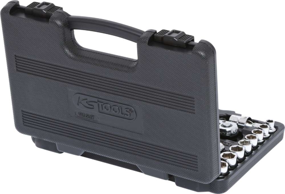 Produktbild KS Tools 3/8 Zoll CHROMEplus Steckschlüssel-Satz 27 Teile bild 2