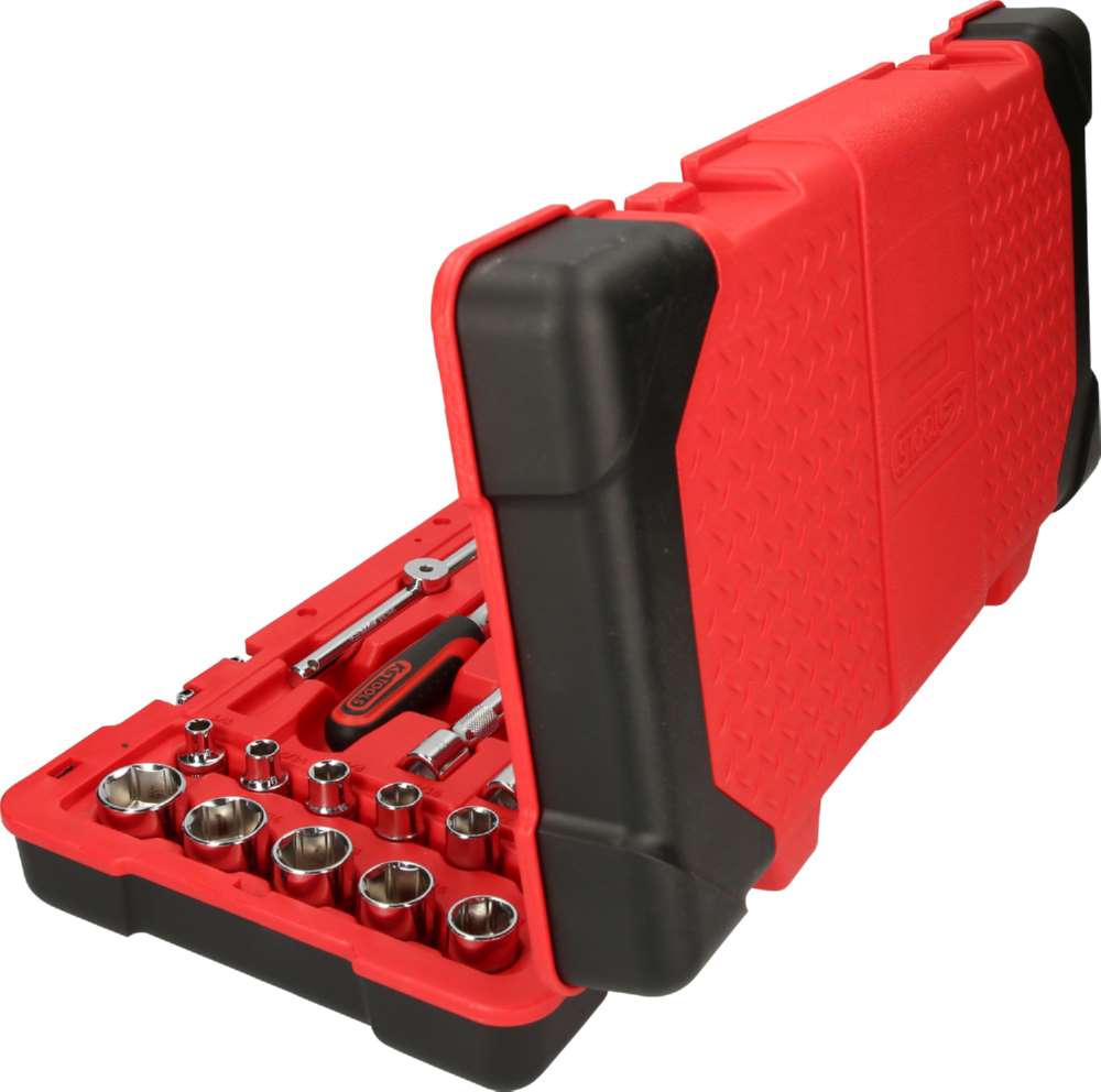 Produktbild KS Tools 3/8 Zoll CHROMEplus Steckschlüssel-Satz 46 Teile bild 2
