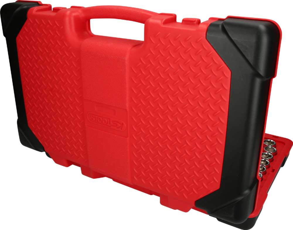 Produktbild KS Tools 1/4 Zoll + 3/8 Zoll CHROMEplus Steckschlüssel-Satz 100 Teile bild 3