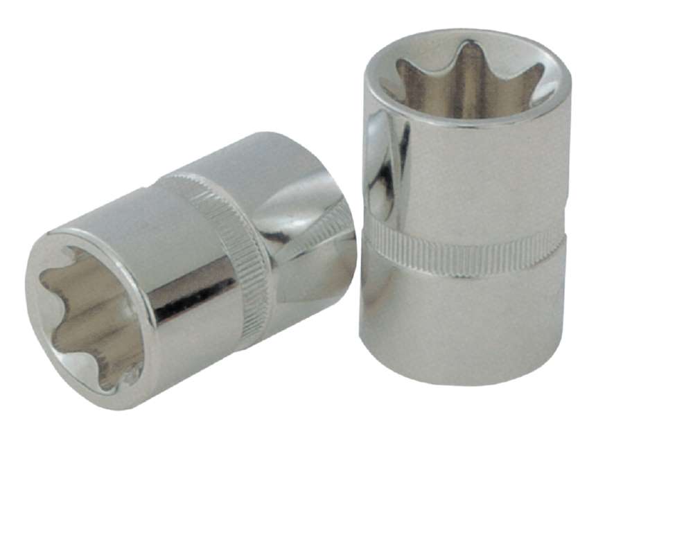 Produktbild KS Tools 1/2 Zoll CHROMEplus Torx-E-Stecknuss Schlüsselweite E12
