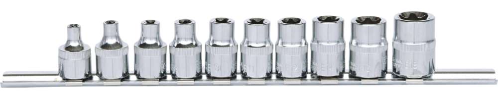 Produktbild KS Tools 3/8 Zoll CHROMEplus Torx-E Stecknuss-Satz 10 Teile bild 3