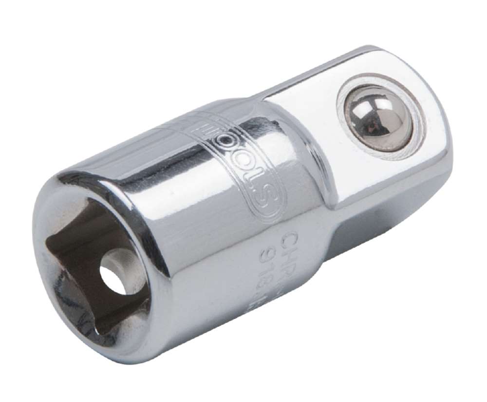 Produktbild KS Tools 1/4 Zoll CHROMEplus Vergrößerungsadapter 1/4 Zoll F x 3/8 Zoll M
