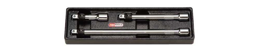 Produktbild KS Tools 3/8 Zoll CHROMEplus Verlängerungs-Satz mit Verriegelung 3 Teile
