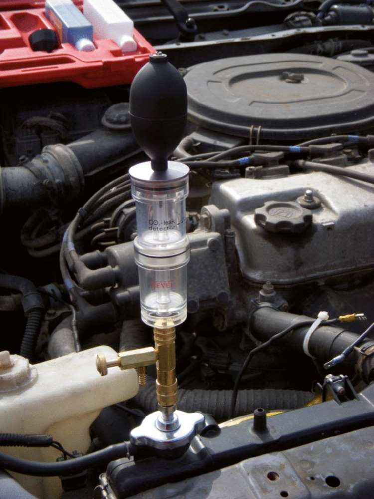 Produktbild KS Tools CO2 Zylinderkopf Lecktest Satz 8 teilig bild 11