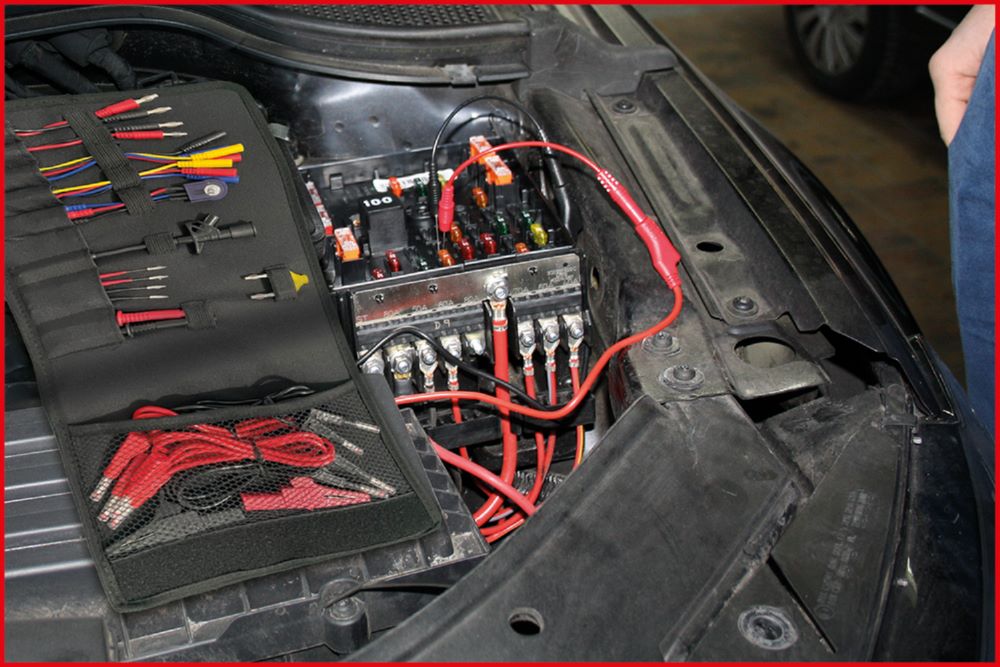 Produktbild KS Tools Diagnose Prüf und Mess Kabel Satz 25 teilig bild 6