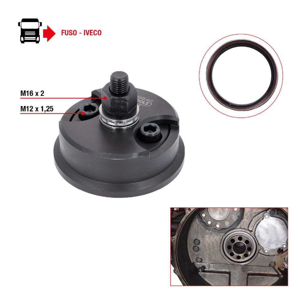 Produktbild KS Tools Dichtringmontage Satz für Fuso und Iveco 5 teilig bild 2