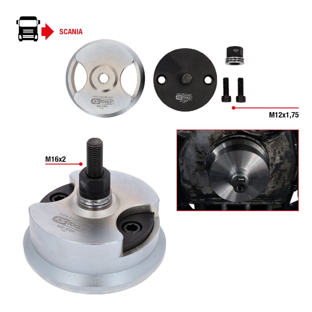 Produktbild KS Tools Dichtringmontage Satz für Scania 5 teilig bild 2