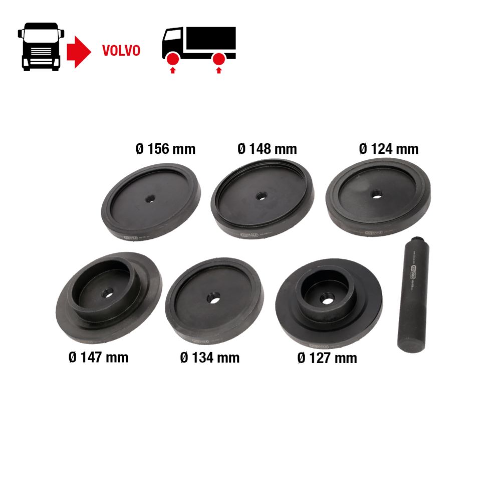 Produktbild KS Tools Dichtringmontage Werkzeug Satz für Volvo 7 teilig bild 2