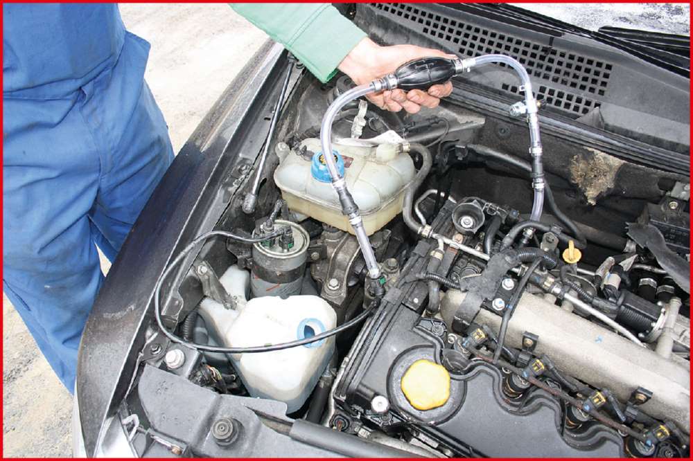 Produktbild KS Tools Diesel Entlüftungs - Vorbefüllungs Satz 7 Teile bild 4