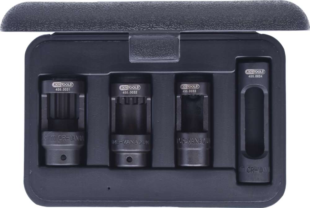 Produktbild KS Tools 1/2 Zoll Diesel Injektoren Stecknuss Satz 4 Teile