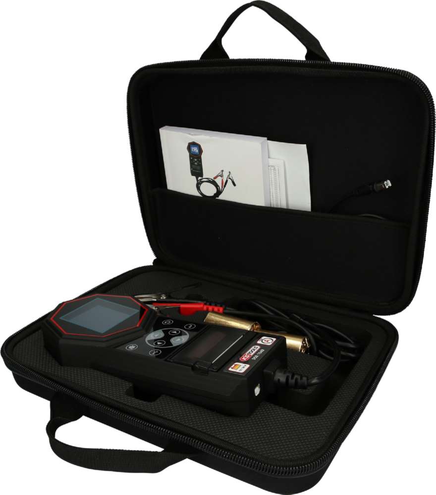 Produktbild KS Tools 12V / 24V Digital Batterie und Ladesystemtester mit integriertem Drucker bild 2