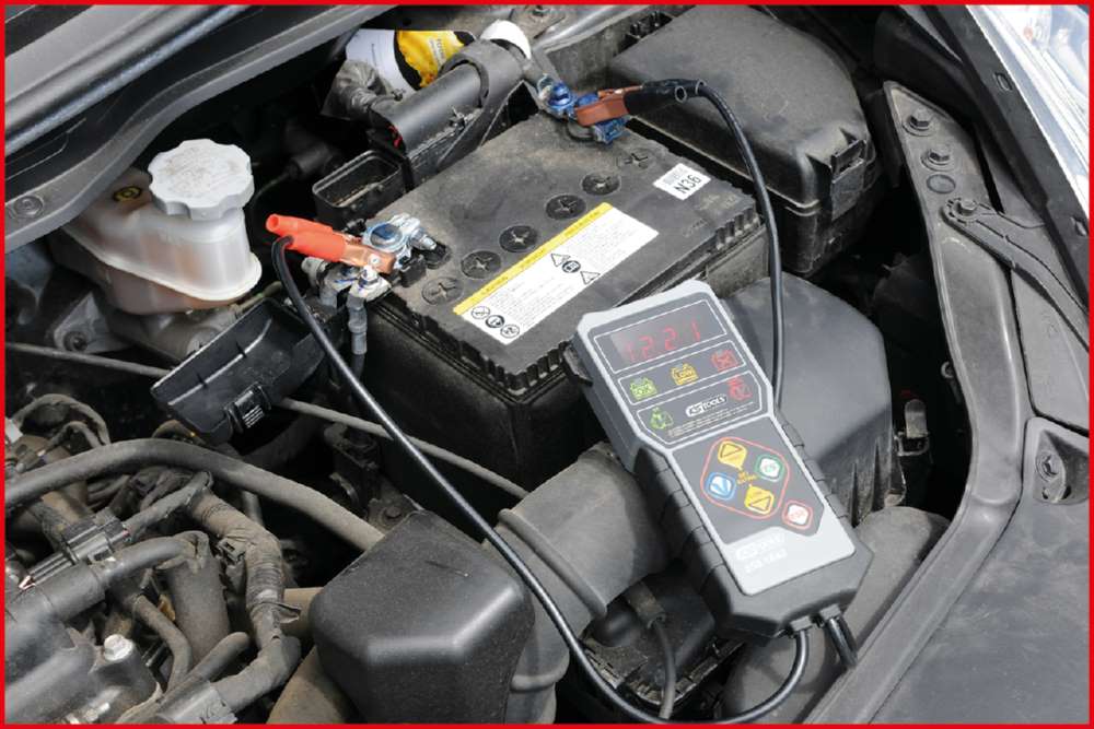 Produktbild KS Tools 12V Digital Batterietester bild 2